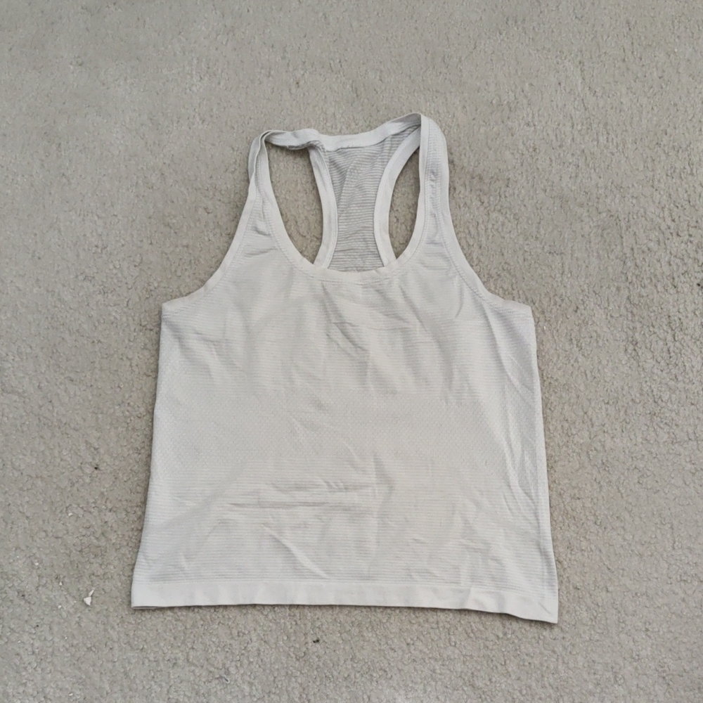 Lululemon Athletica White Tank Top